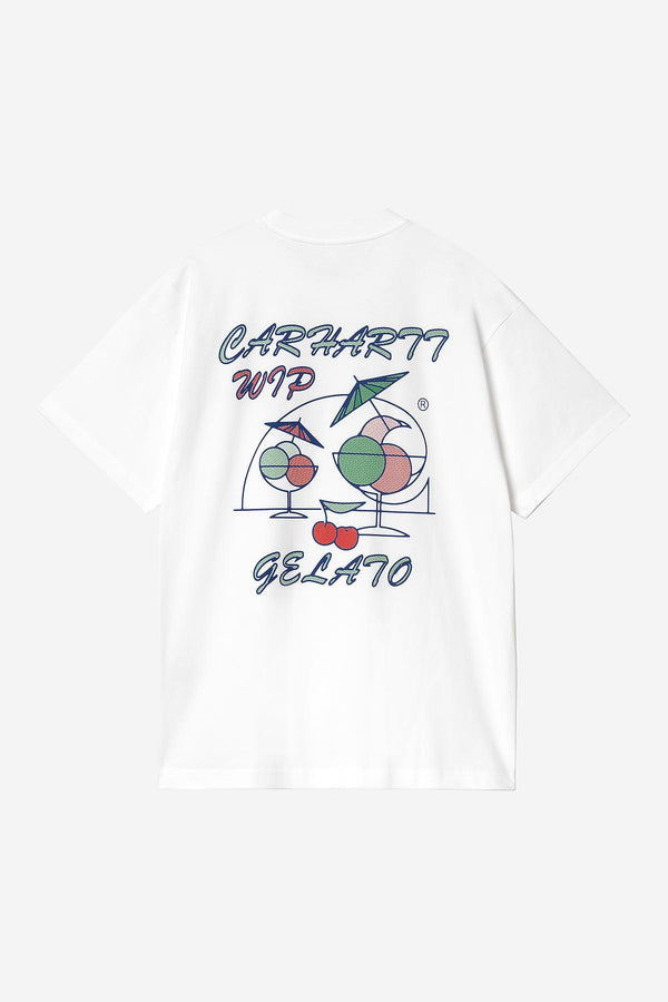 Carhartt Wip Gelato T-shirt Cotton Bianco Uomo - 2