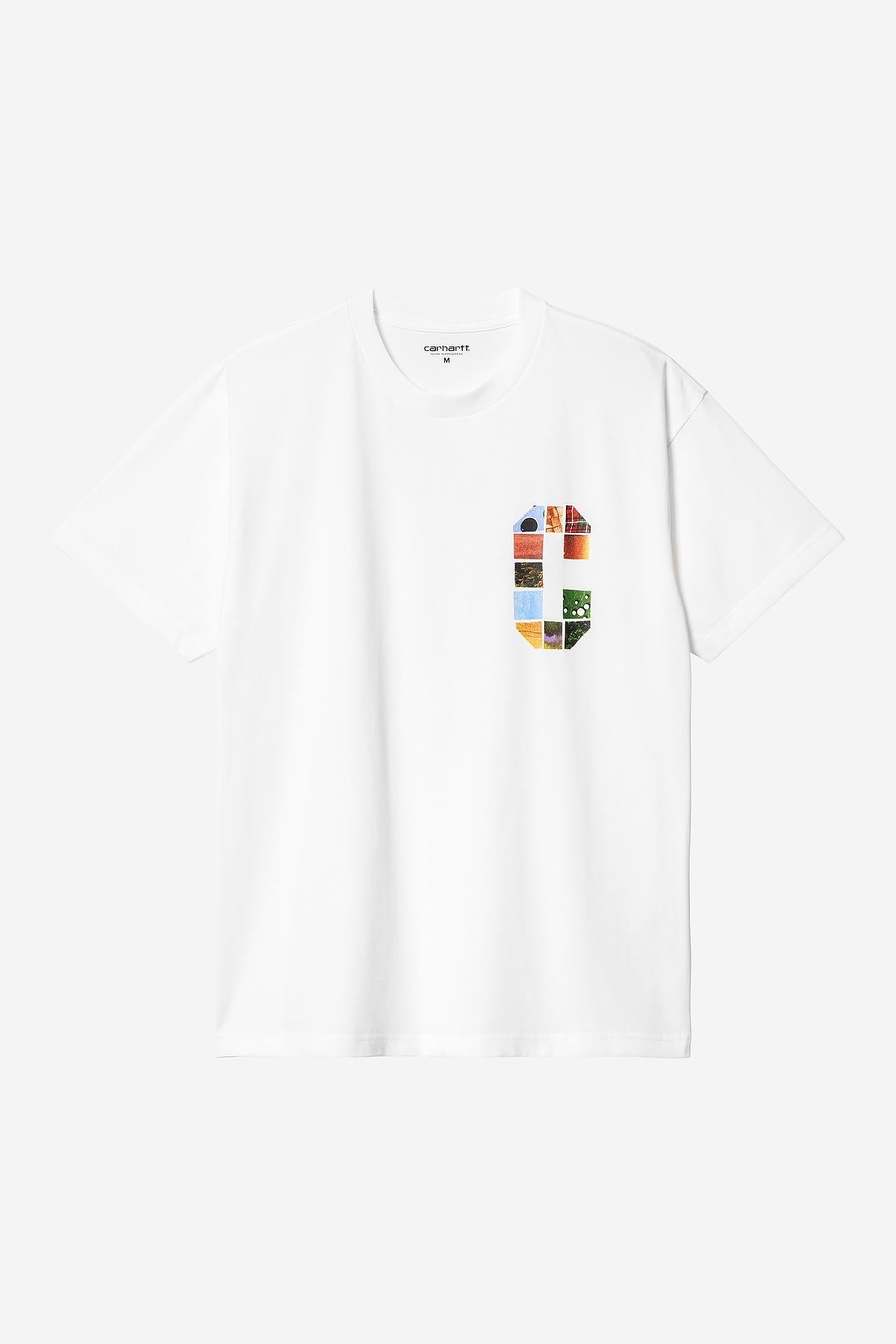 Carhartt Wip Machine T-shirt Cotton Bianco Uomo - 1