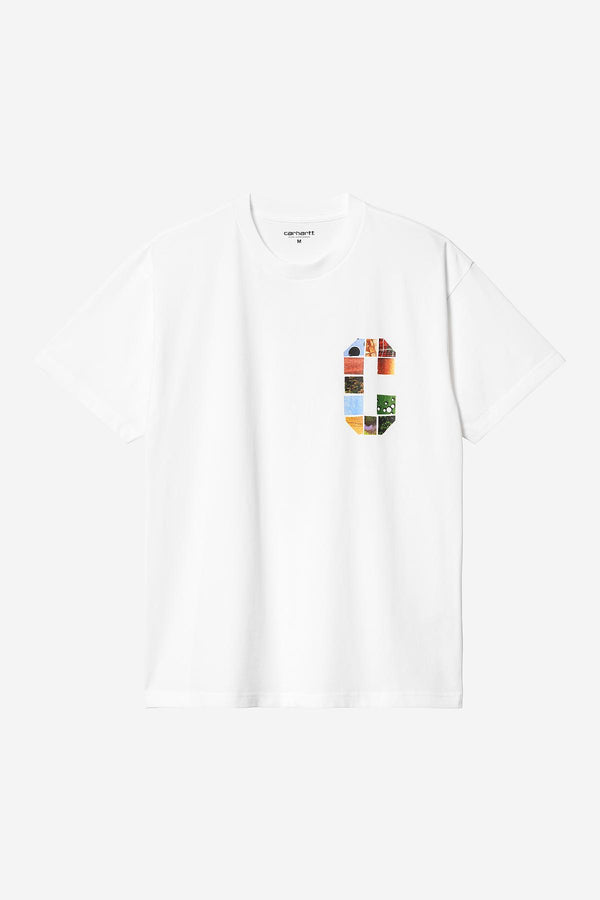 Carhartt Wip Machine T-shirt Cotton Bianco Uomo - 1