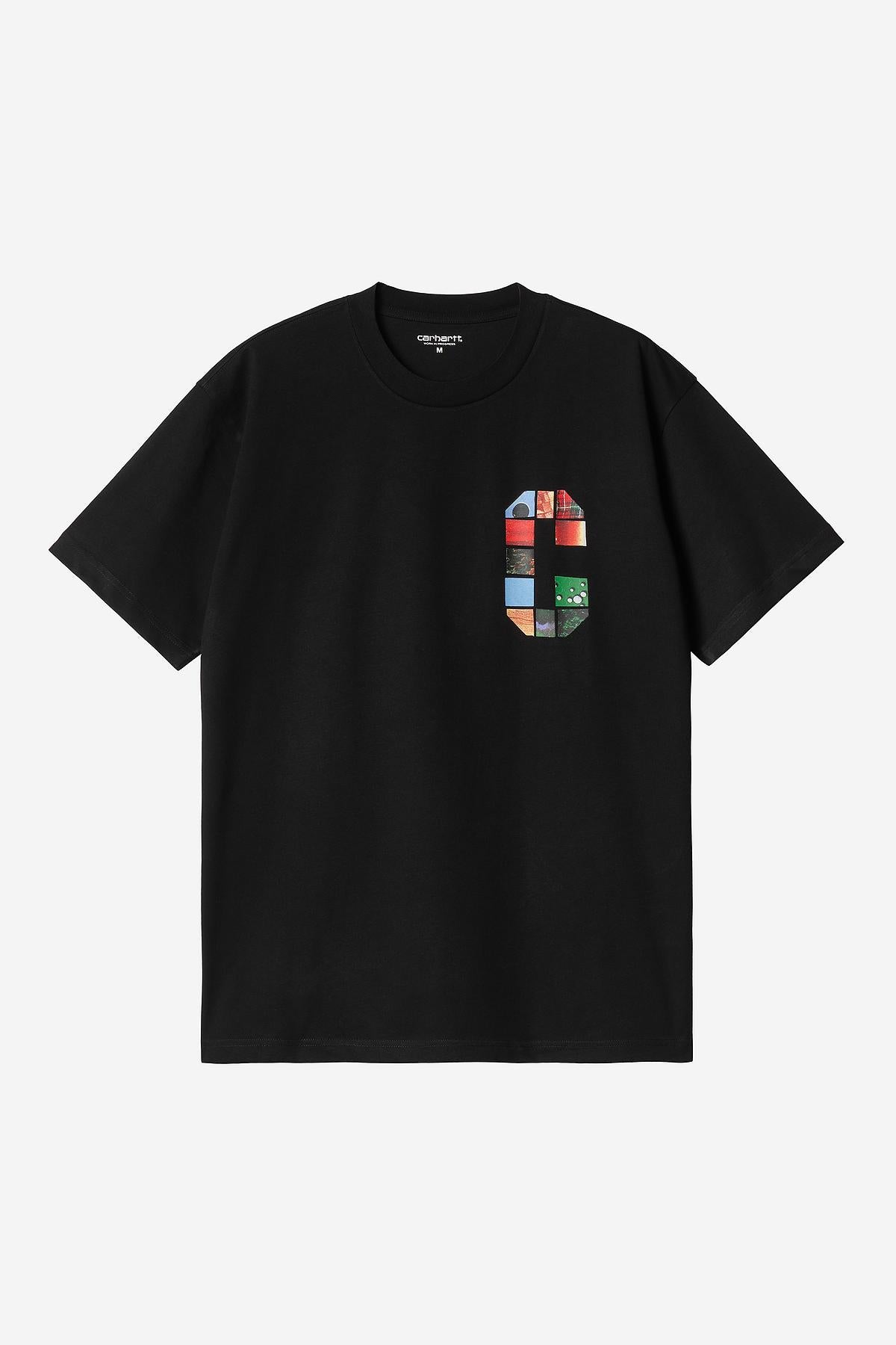 Carhartt Wip Machine T-shirt Cotton Nero Uomo - 1