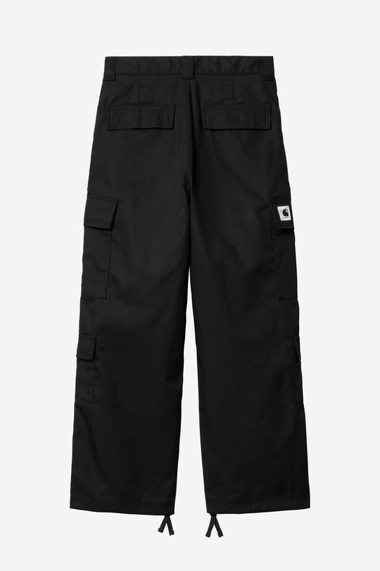 Carhartt Wip Kingsley Pant Cotton Nero Donna