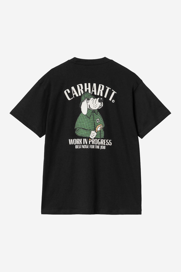 Carhartt Wip Inspector T-shirt Nero Uomo - 2