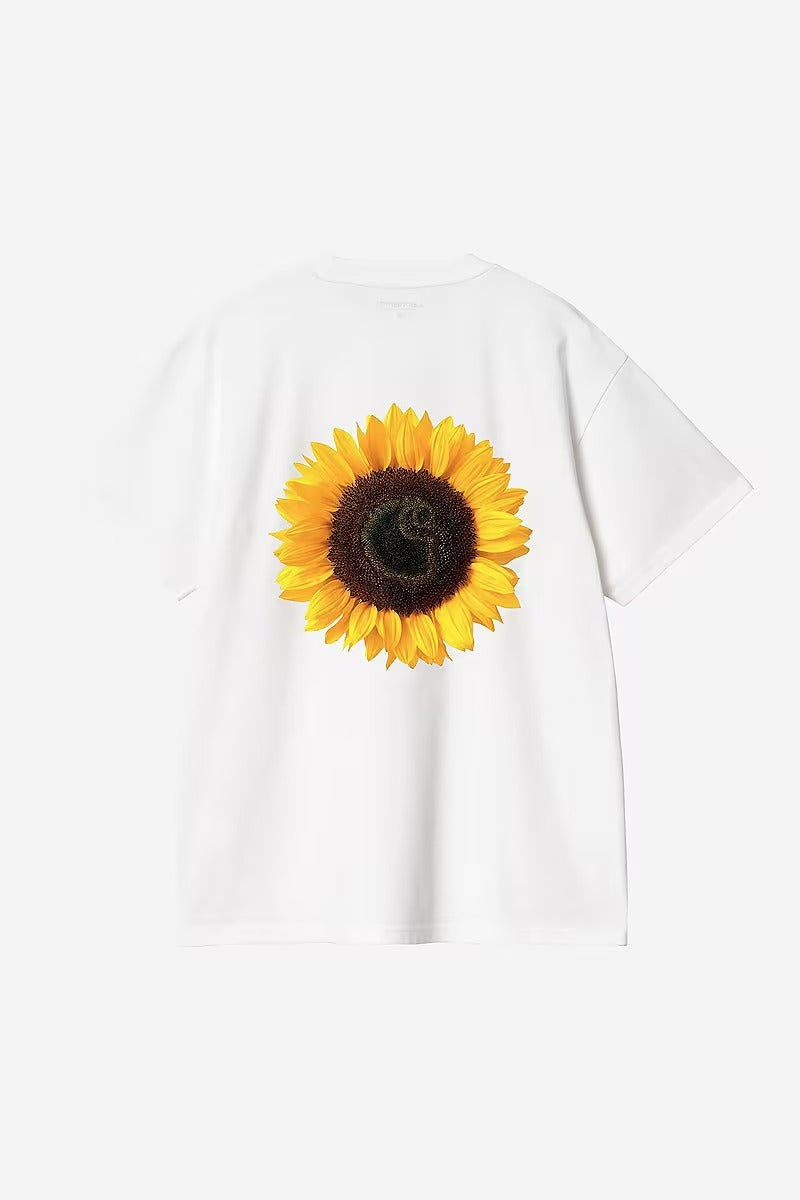 Carhartt Wip Sunflower T-shirt Cotton Bianco Uomo - 2