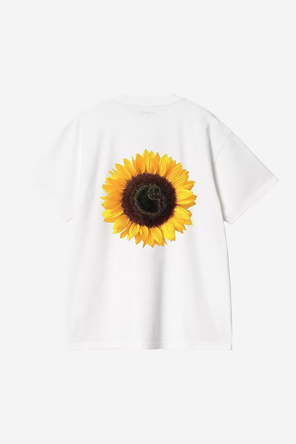 Carhartt Wip Sunflower T-shirt Cotton Bianco Uomo - 2