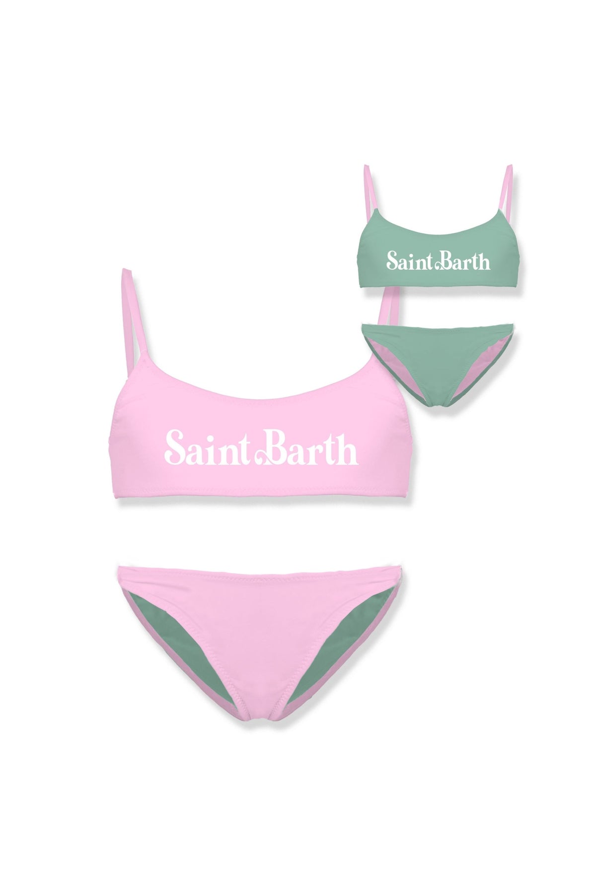 Mc2 Saint Barth Brakette Bikini Double Bambina - 1