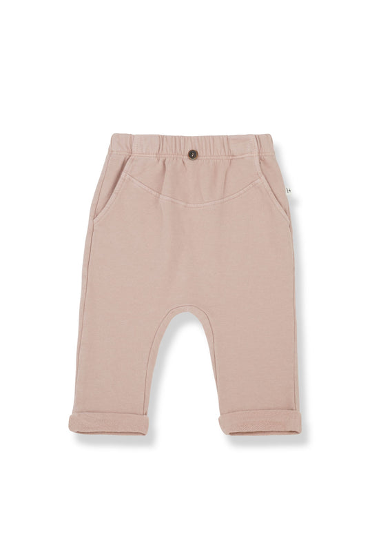 1+ In The Family Pantalone Felpa Dritto Rosa Bambina