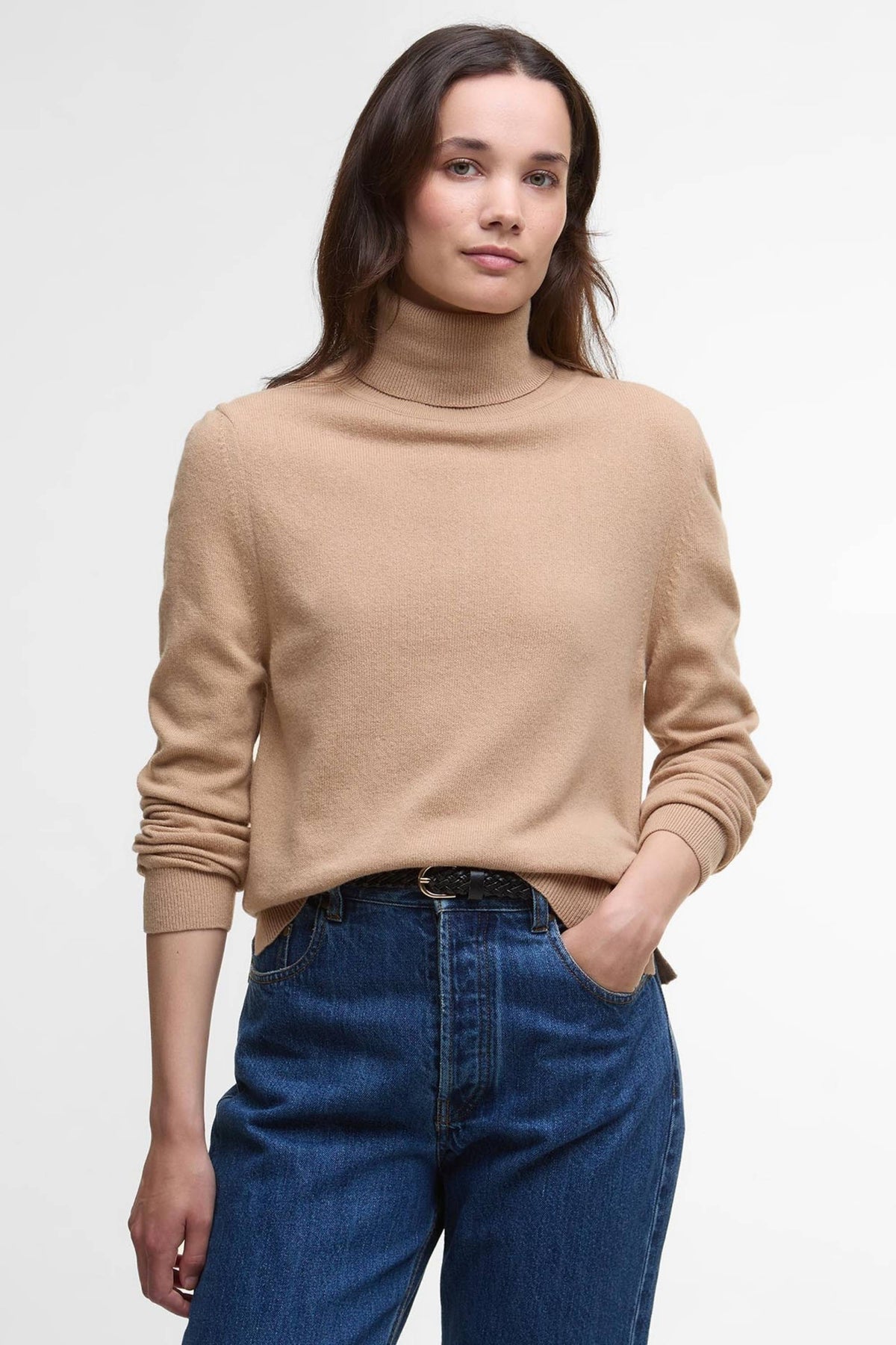 Barbour Pendle Roll Collar Donna - 1