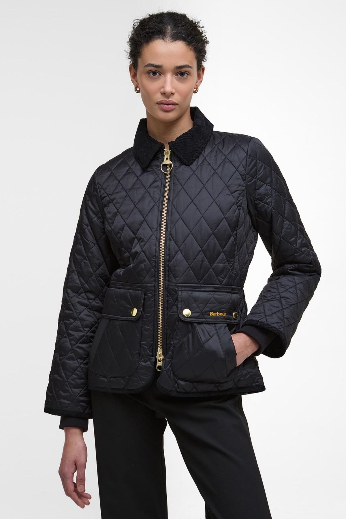 Barbour Fitted Beadnell Quilt Donna - 1