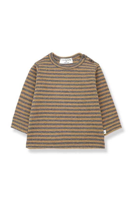 1+ In The Family T-shirt M/l Rigata Bambina