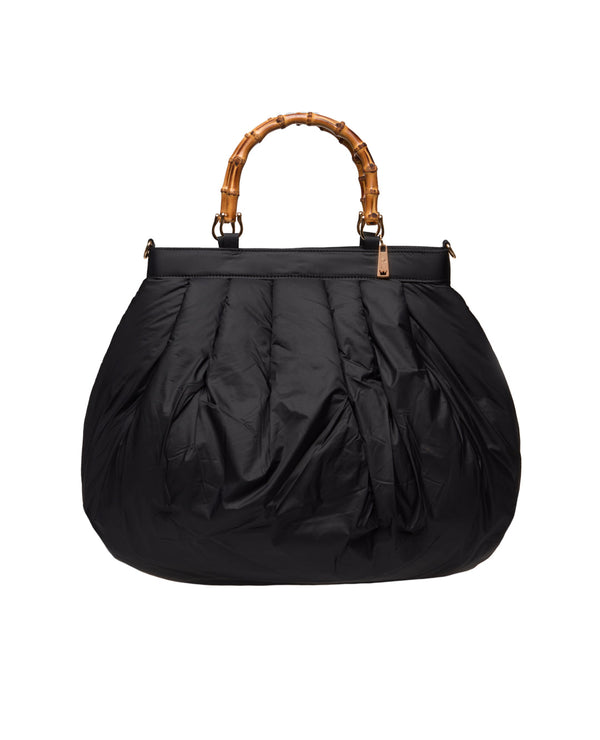 La Milanesa Borsa Stondata Nero Donna - 1