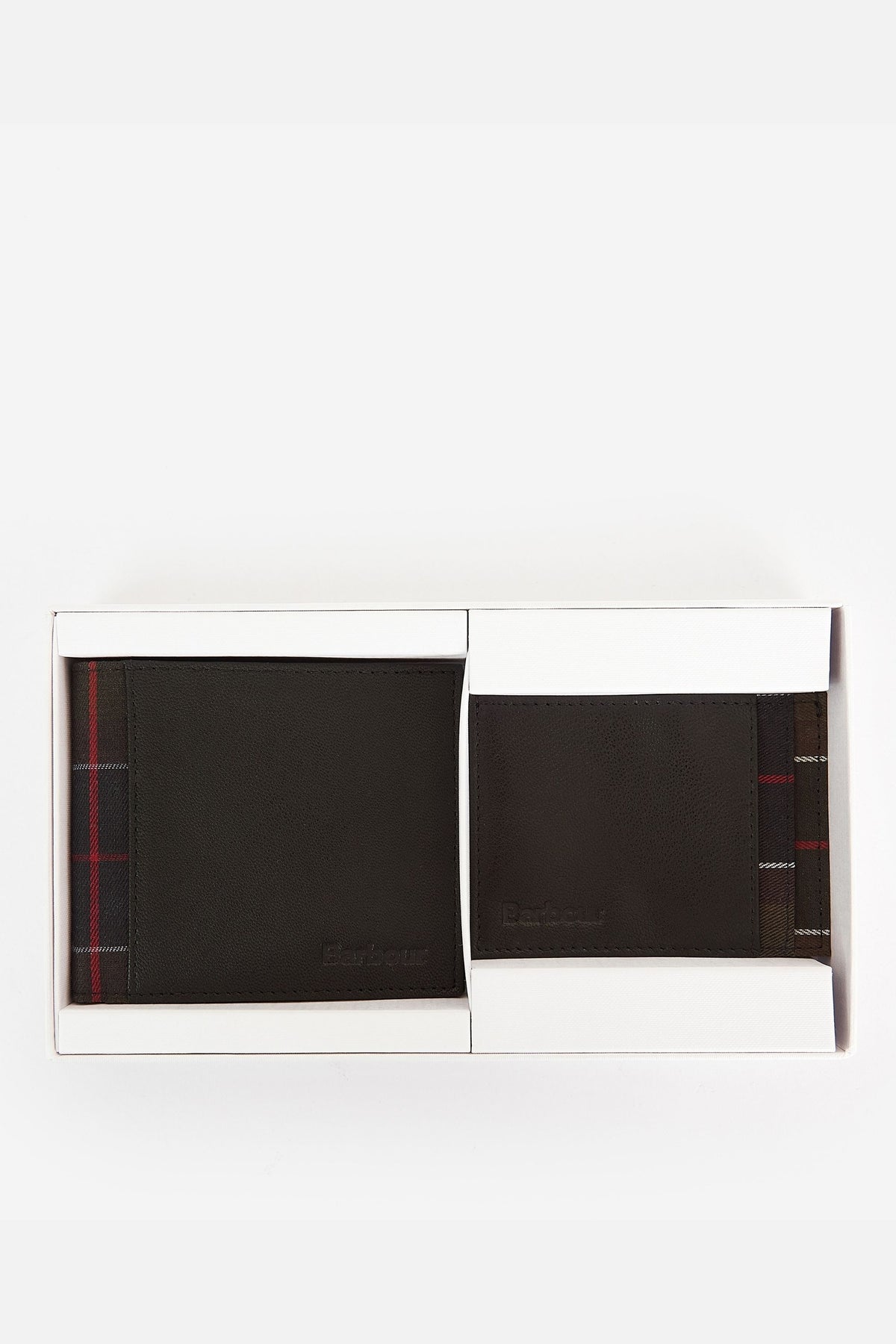 Barbour Wallet $ Card Holder Set Nero Uomo - 1