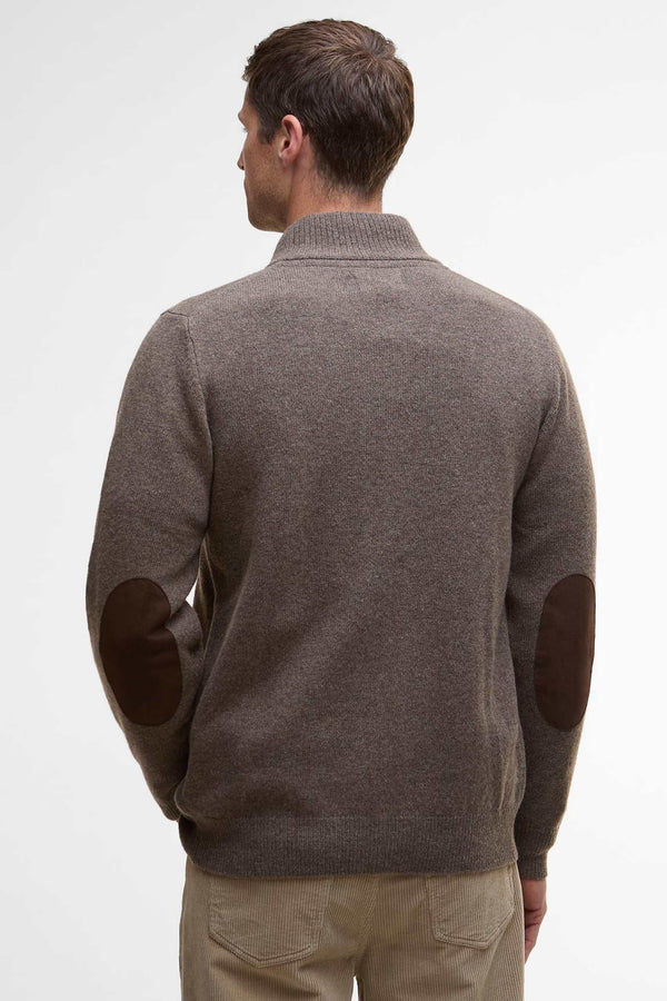 Barbour Essential Patch Zip Knitwear Uomo - 3