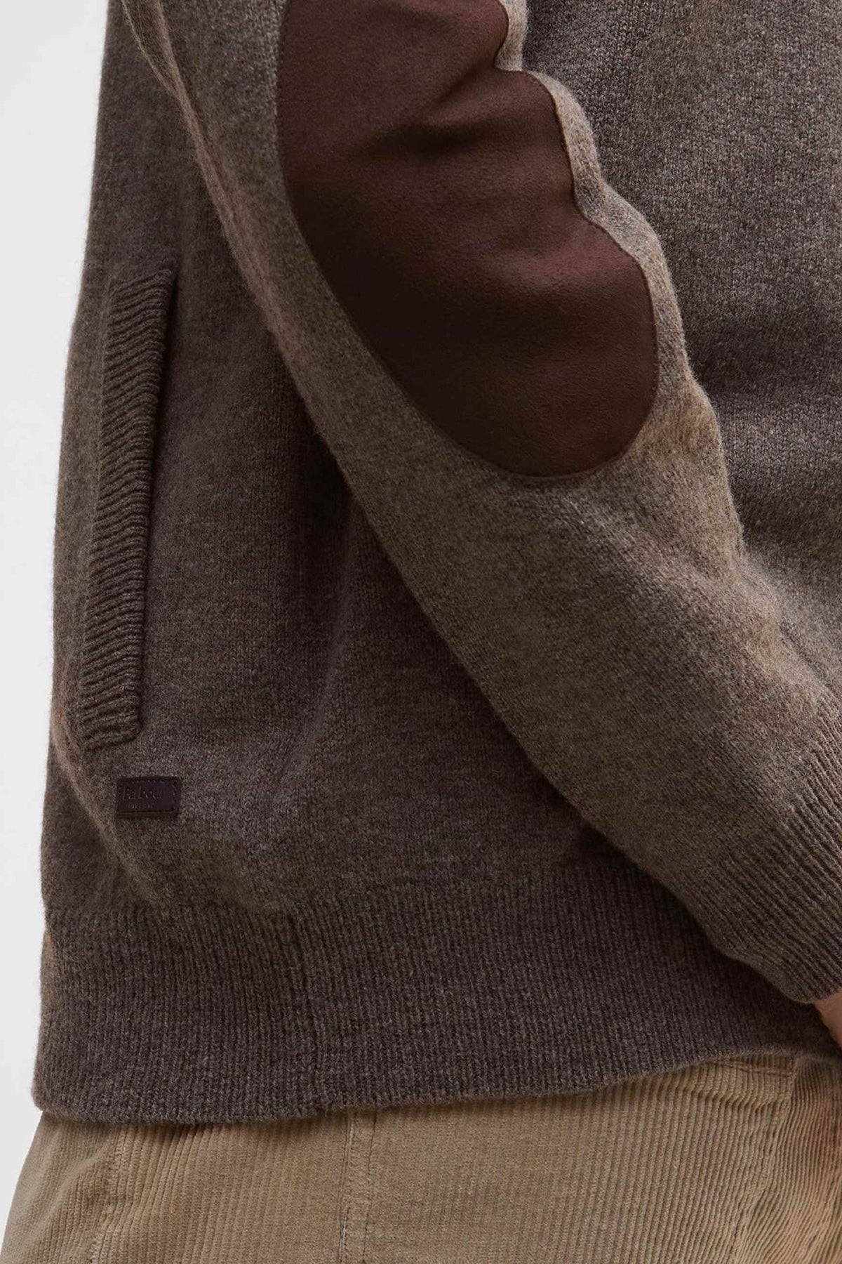 Barbour Essential Patch Zip Knitwear Uomo - 4