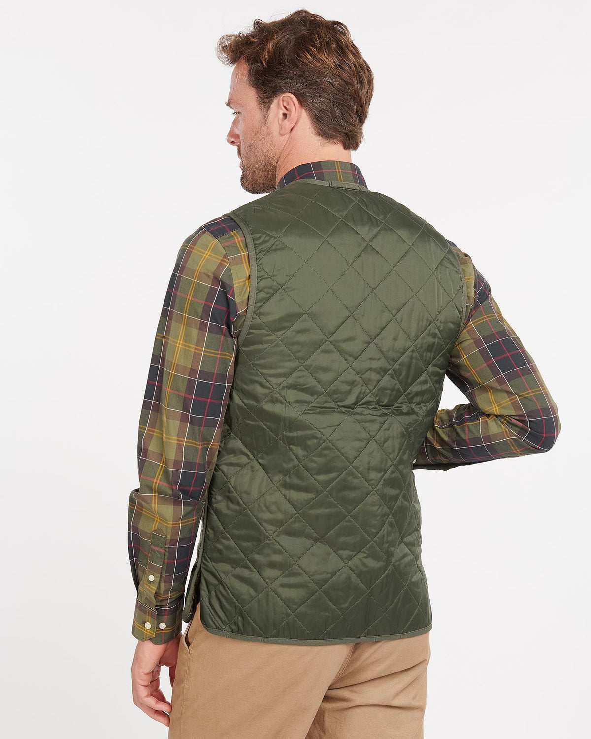 Barbour Quilted Waistcoat Zip Uomo - 2