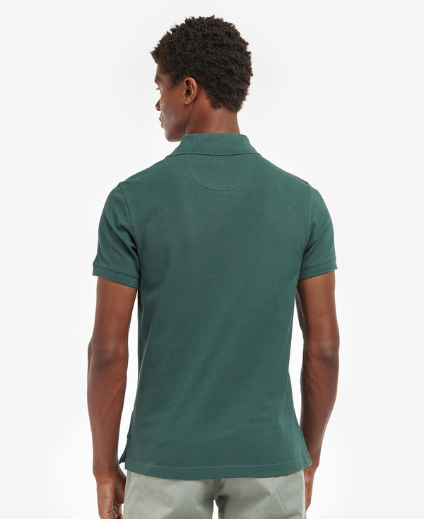 Barbour Polo Piquet Tartan Uomo - 2