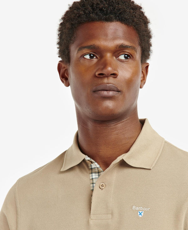 Barbour Polo Piquet Tartan Uomo - 2