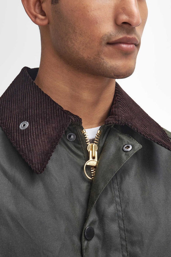 Barbour Bedale Wax Cot Outwear Uomo - 4