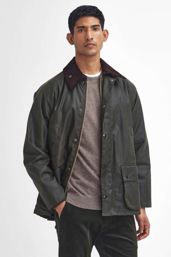 Barbour Bedale Wax Cot Outwear Uomo - 1