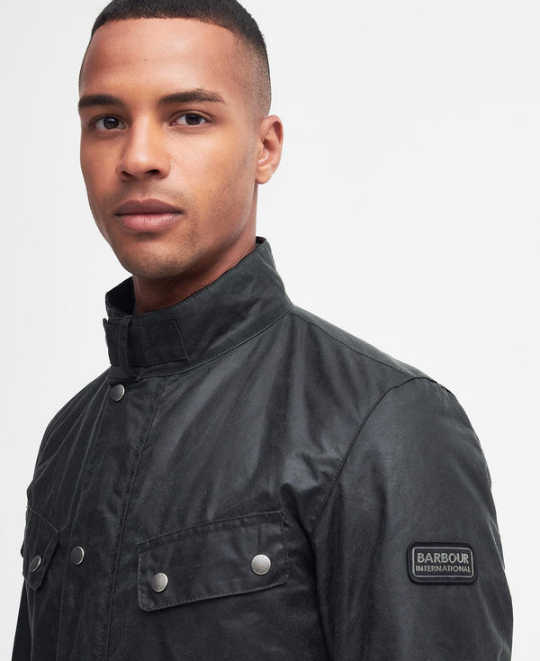 Barbour International Duke Interno Trapuntato Verde Uomo - 1