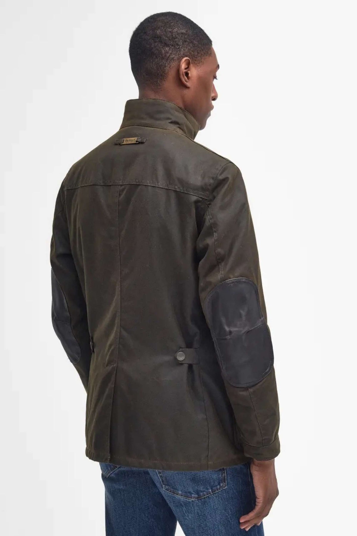 Barbour Ogston Wax Verde Uomo - 3