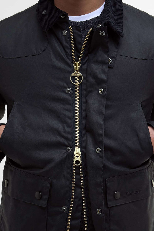 Barbour Reelin Wax Blu Uomo - 5