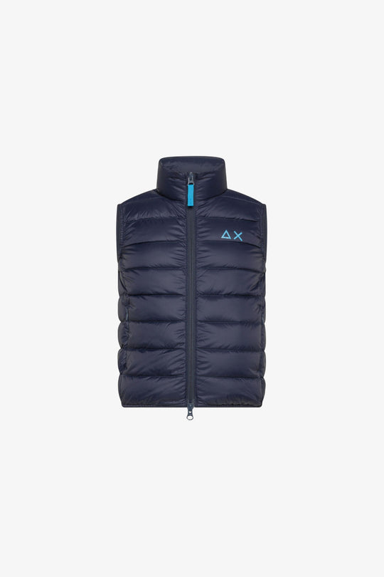 Sun 68 Smanicato Piuma Blu Bambino