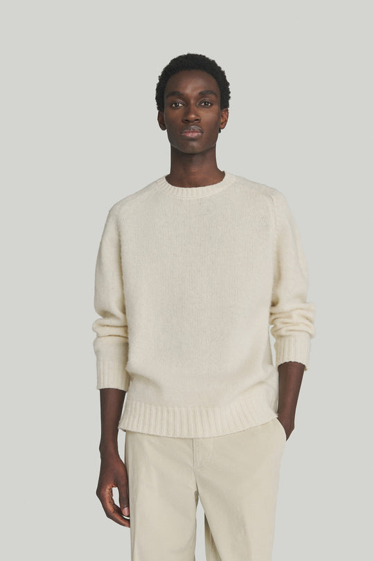 Roy Roger's Pull Girocolloshetland Brushed Uomo