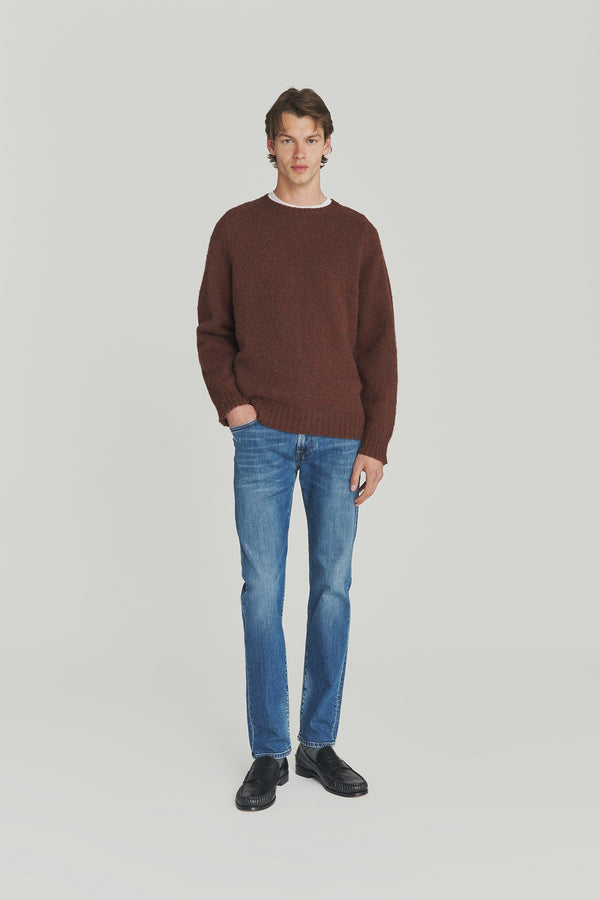 Roy Roger's Pull Girocolloshetland Brushed Uomo - 4