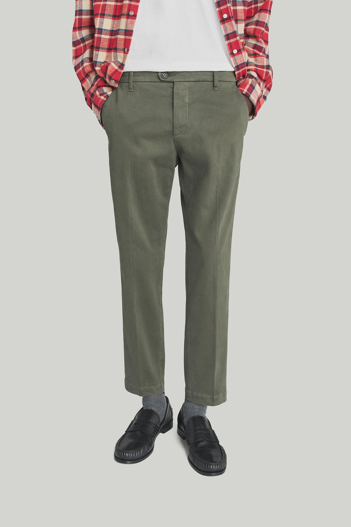 Roy Roger's Chino Conduit Gabardine Uomo - 3