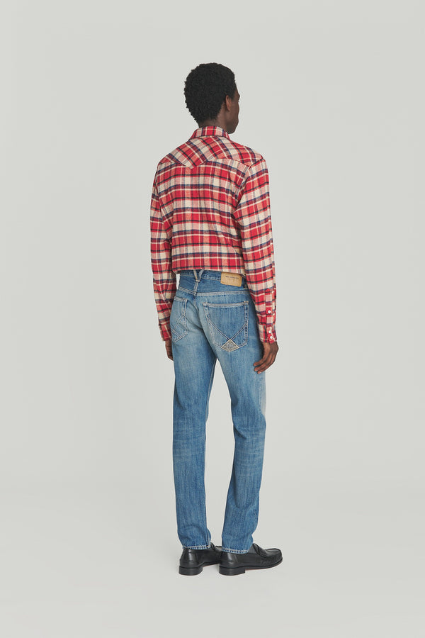 Roy Roger's Cul Re-search Denim Uomo - 3