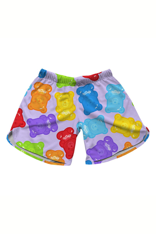 Mousse Bermuda Mesh Gummy Bear Multicolore Bambina