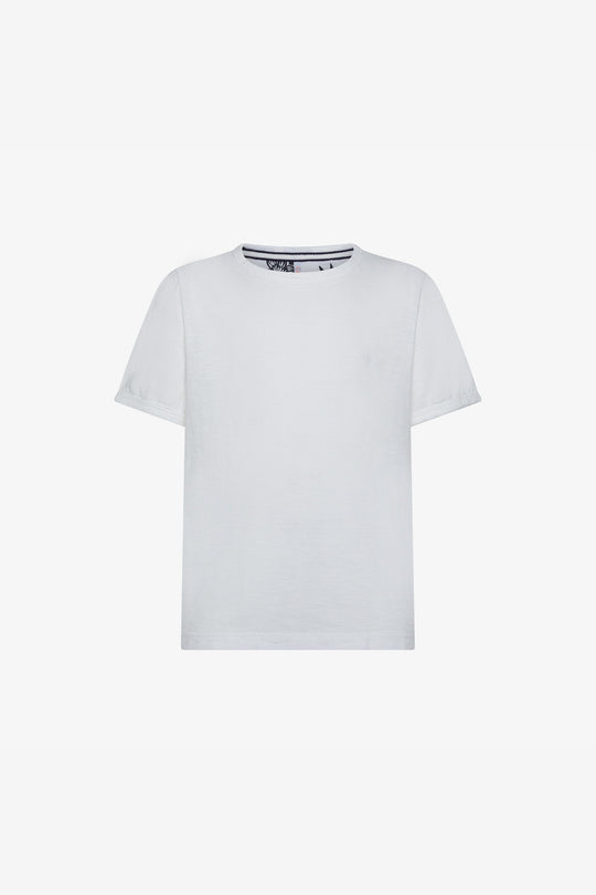 Sun 68 T-shirt Manica Corta Bianco Bambino