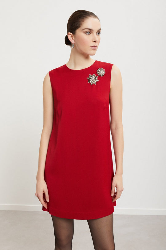 Ottod'ame Abito Dritto Senza Maniche Donna