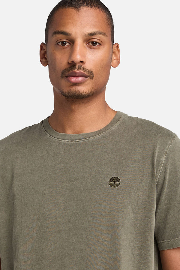 Timberland T-shirt Dustan River Verde Uomo - 3