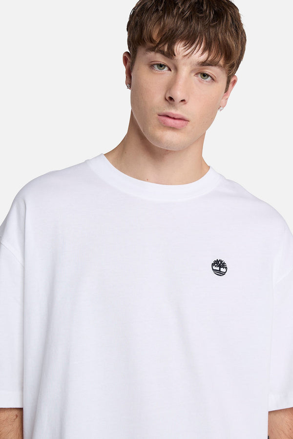 Timberland T-shirt Oversize Dustan River Bianco Uomo - 2
