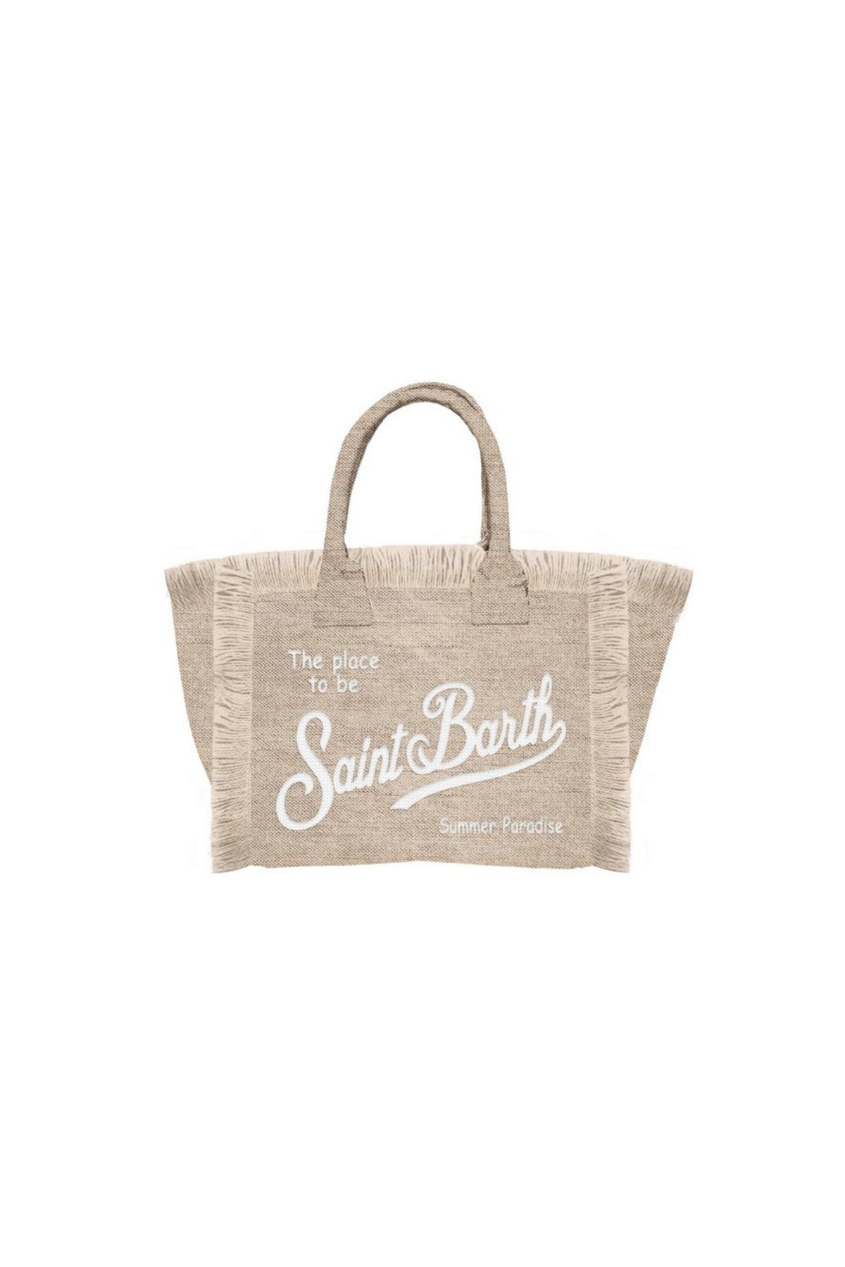 Mc2 Saint Barth Vanity Mini Linen Beige Bambina - 1