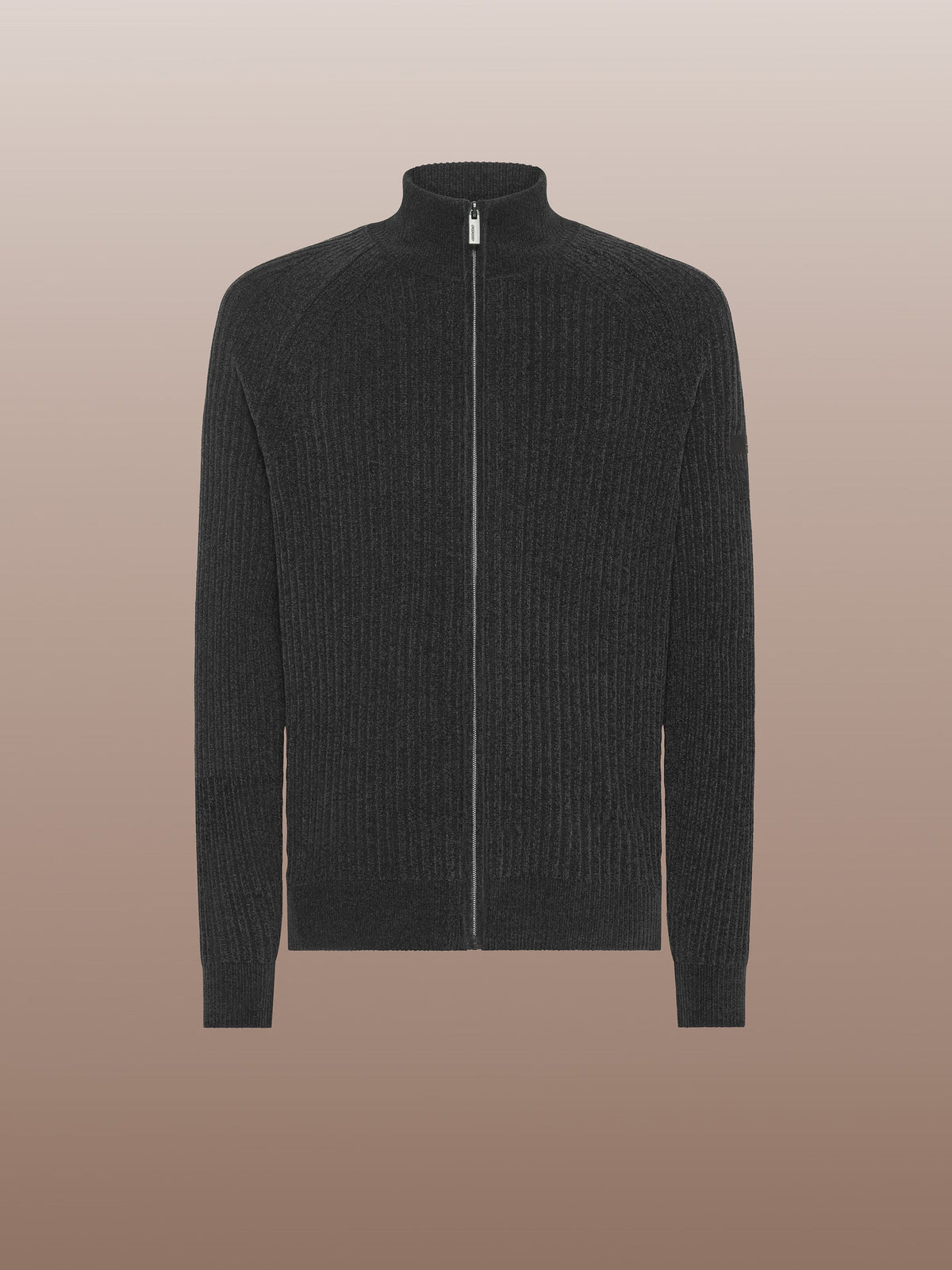 Rrd Velvet Rave Full Zip Knit Grigio Uomo - 1