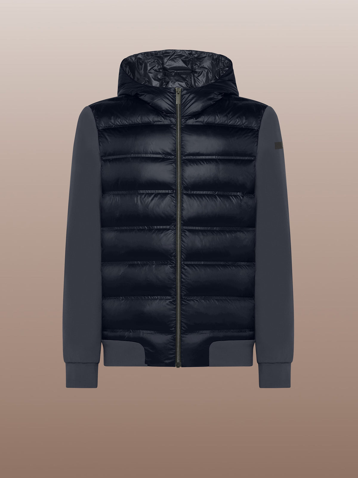 Rrd Winter Duck Hood Zip Jkt Blu Uomo - Main Image