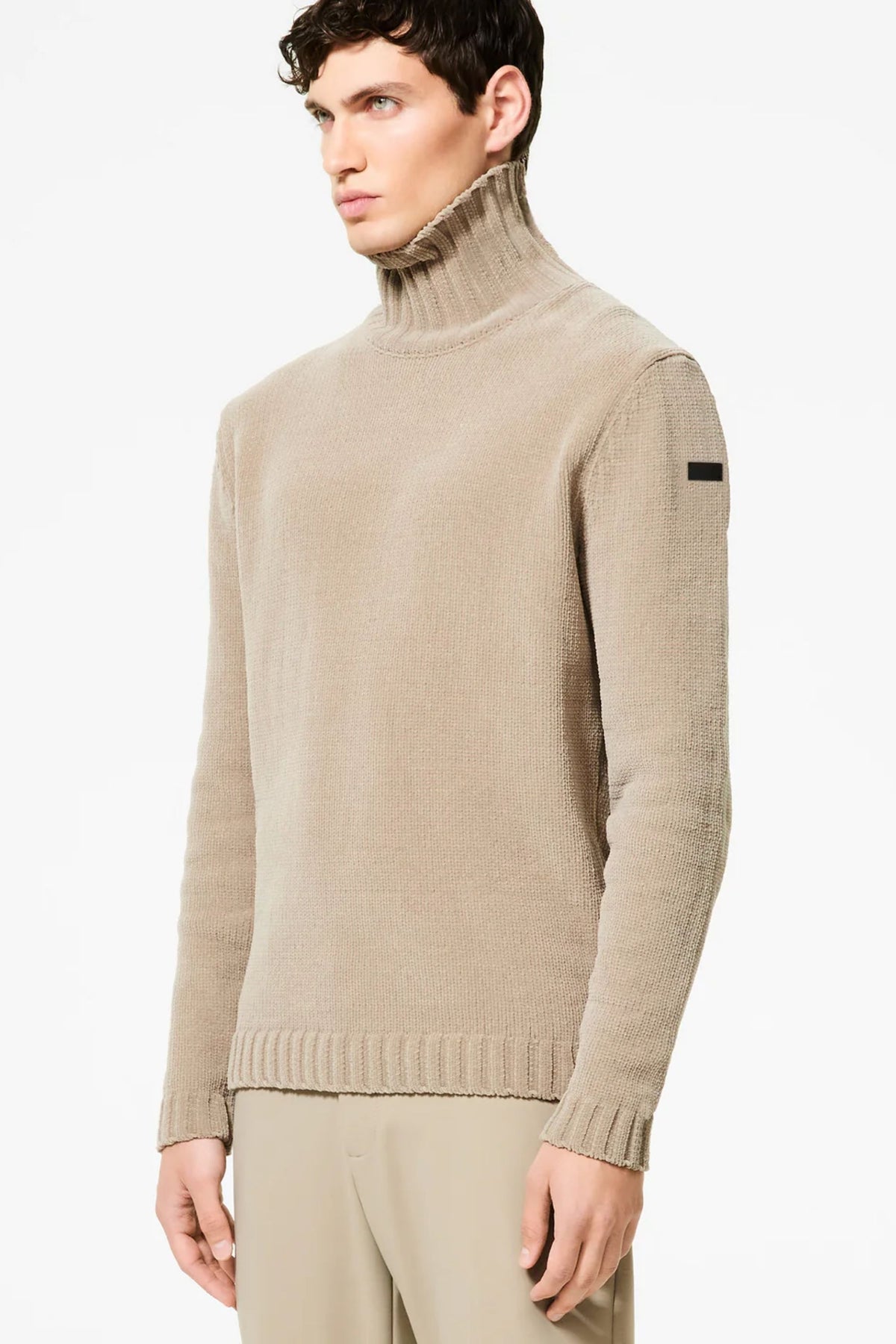Rrd Cinematt Turtleneck Knit Marrone Uomo - 1