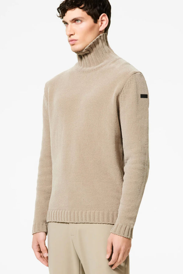 Rrd Cinematt Turtleneck Knit Marrone Uomo - 1