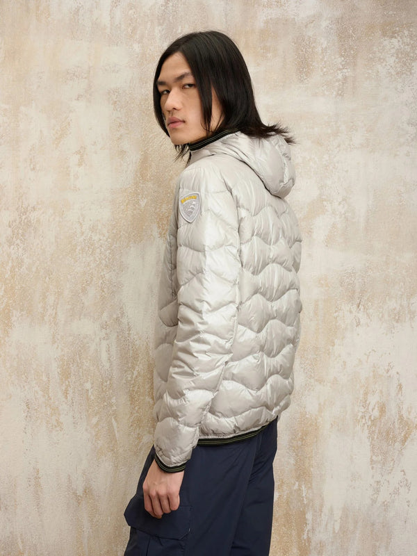 Blauer Piumino Ondina C/cappuccio Grigio Uomo - 3