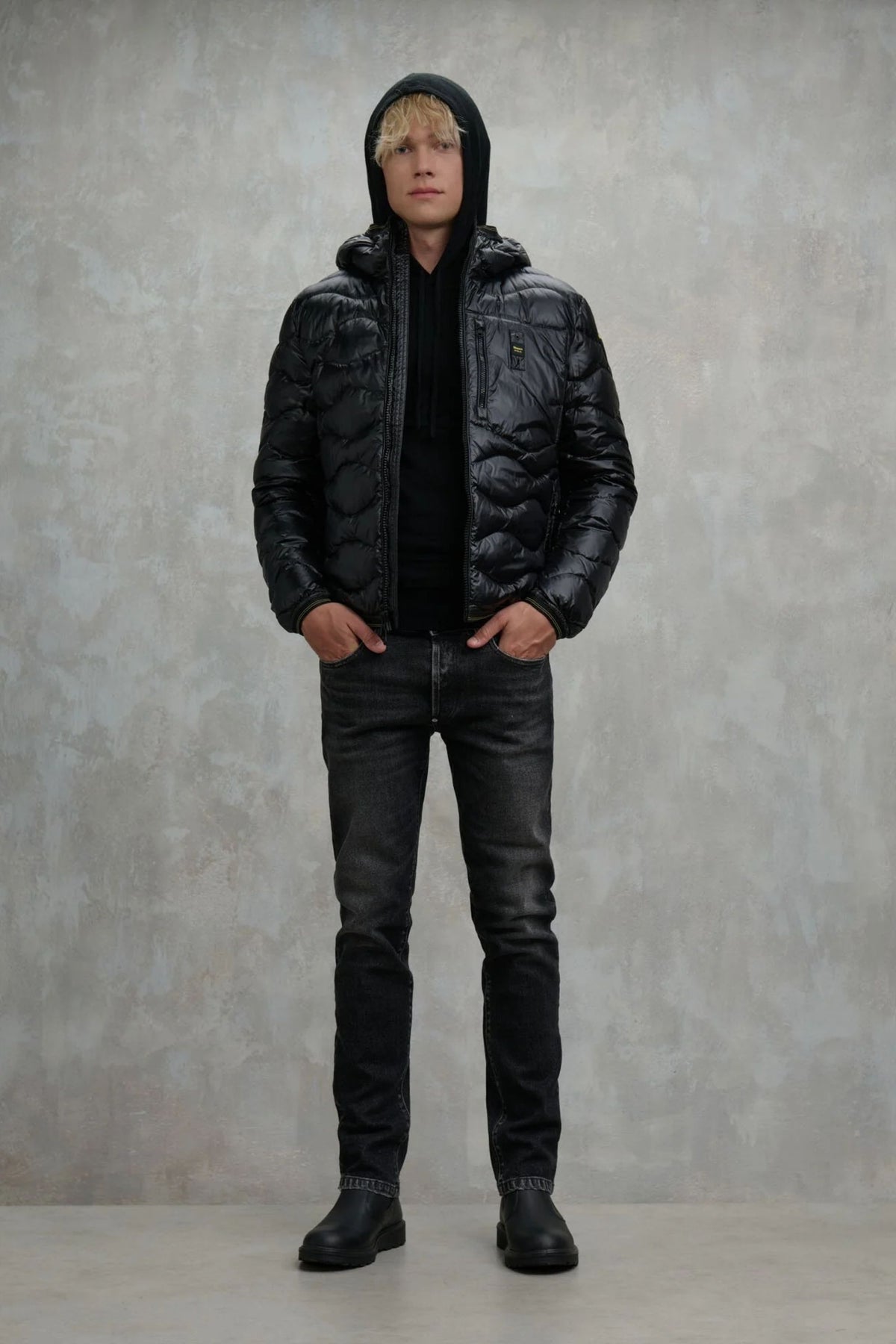 Blauer Piumino Cappuccio Ondina Uomo - 2