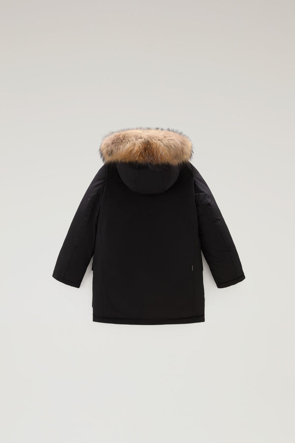 Woolrich Arctic Parka 4 Tasche Nero Bambino - 2