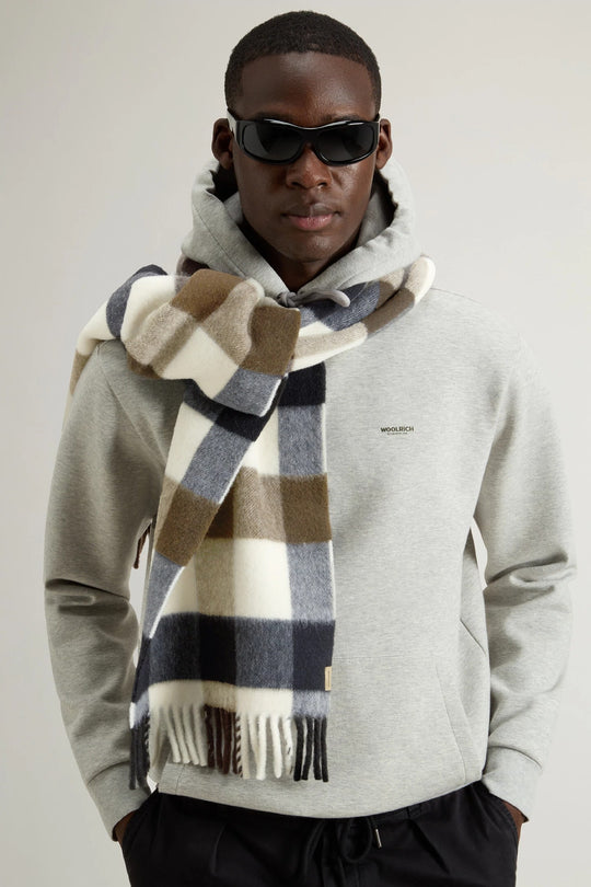 Woolrich Sciarpa Check Uomo