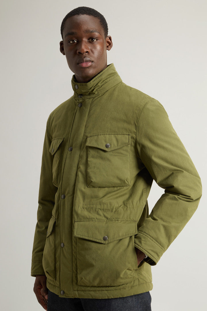 Woolrich Peached Cotton Field Jacket Uomo - 1