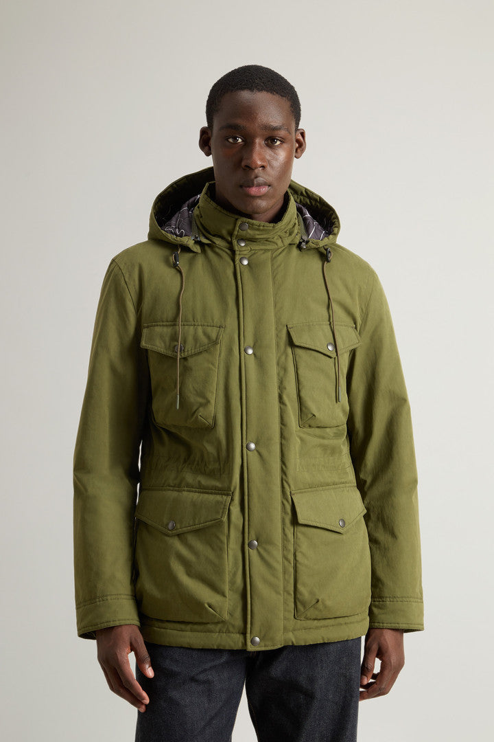 Woolrich Peached Cotton Field Jacket Uomo - 6