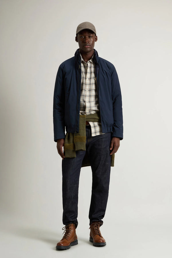 Woolrich Cloud Lewis Bomber Blu Uomo - 2