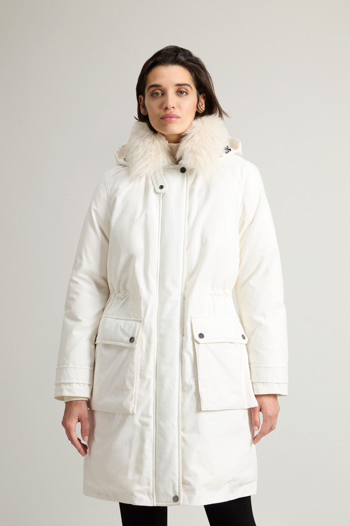 Woolrich Arctic Medium Parka Bianco Donna - 1