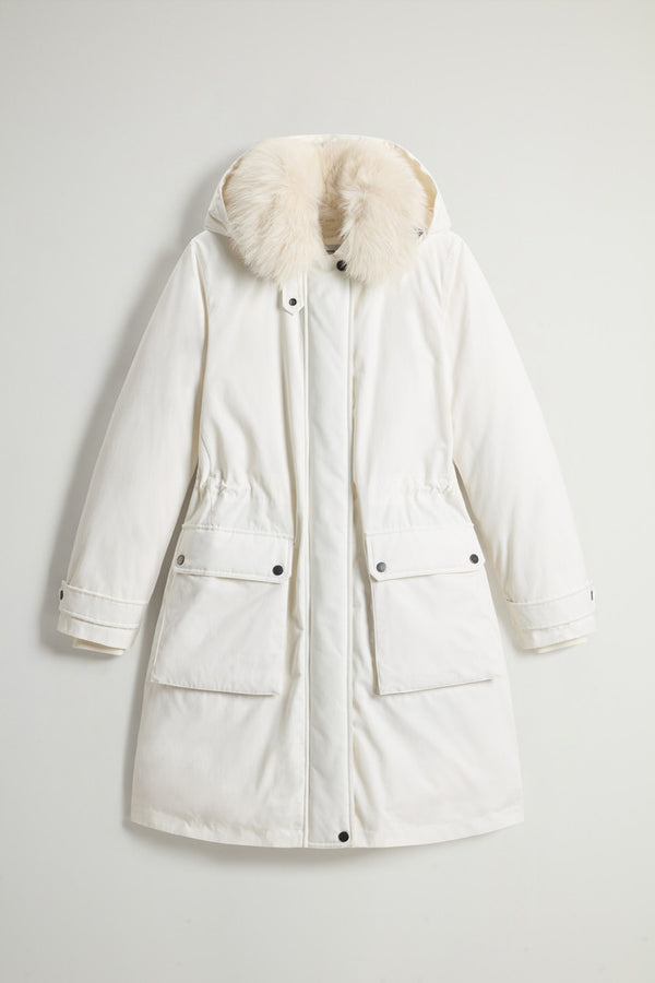 Woolrich Arctic Medium Parka Bianco Donna - 4