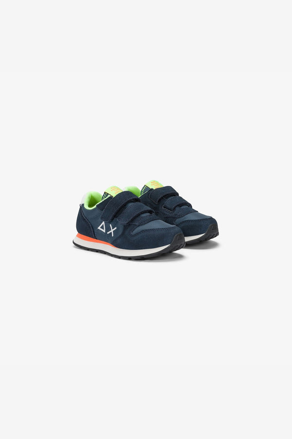 Sun 68 Sneakers Tom Fluo Blu Bambino - 2